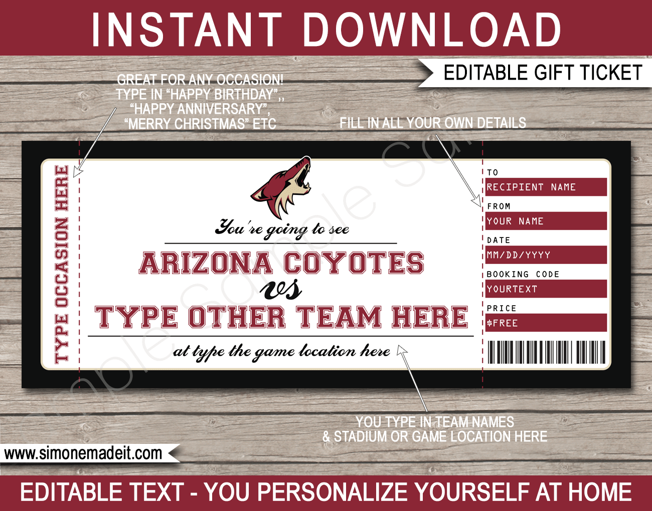 nhl coyotes tickets