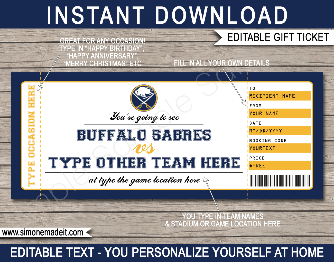 Buffalo sabres hotsell gift shop