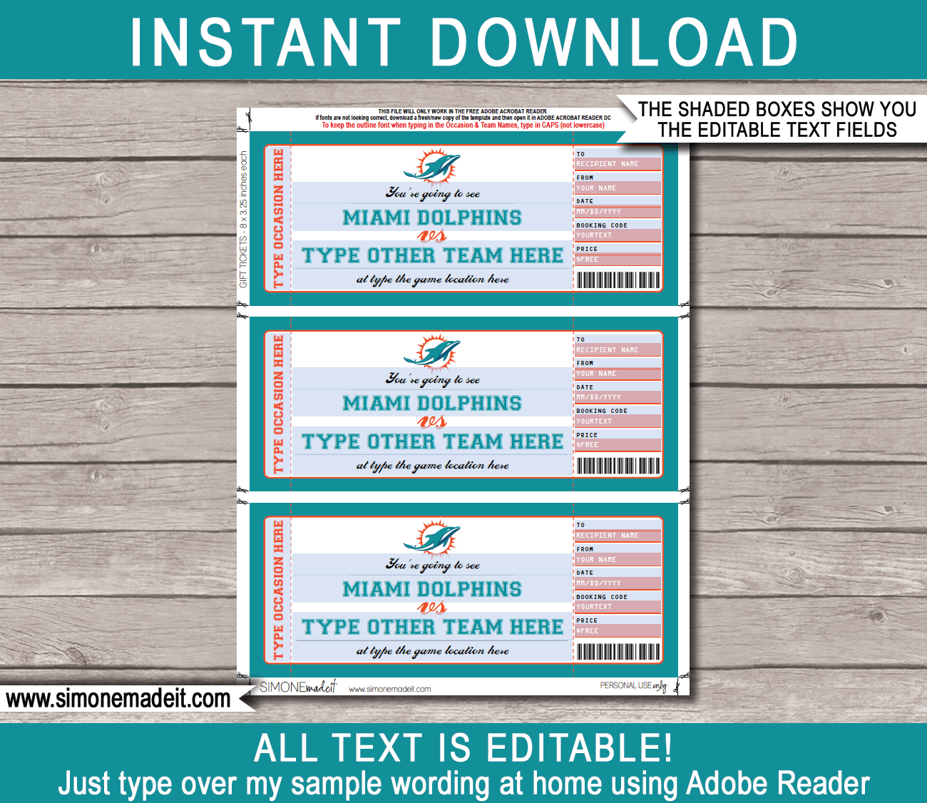 Miami Dolphins Single Game Tickets