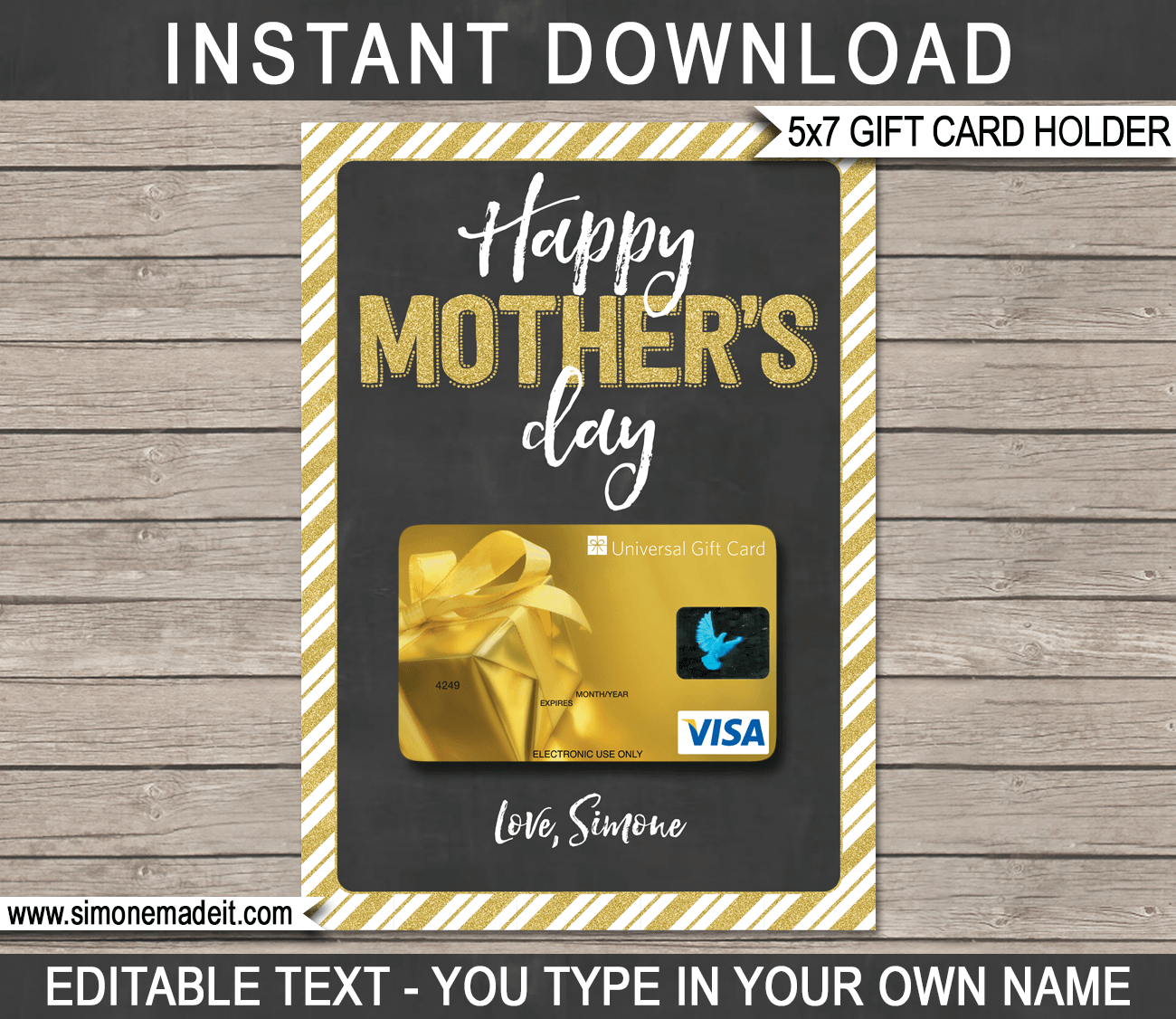 Mother's Day Gift Card