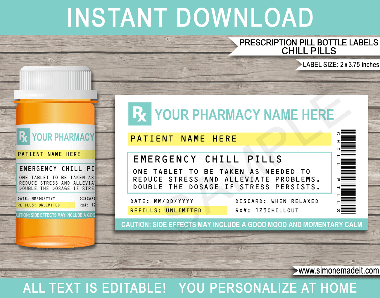 prescription-chill-pill-labels-template-emergency-chill-pills-gag-gift