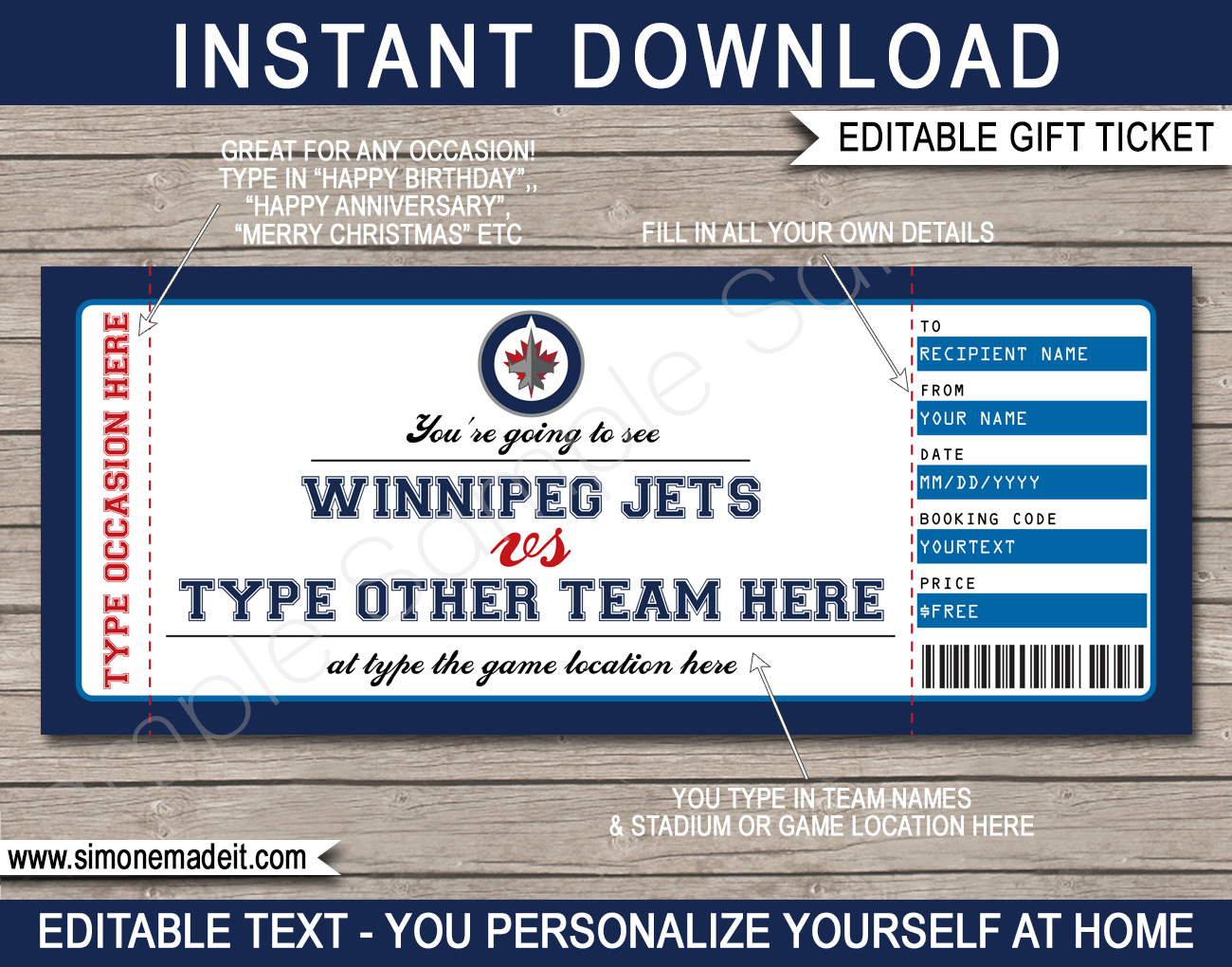 nhl jets tickets