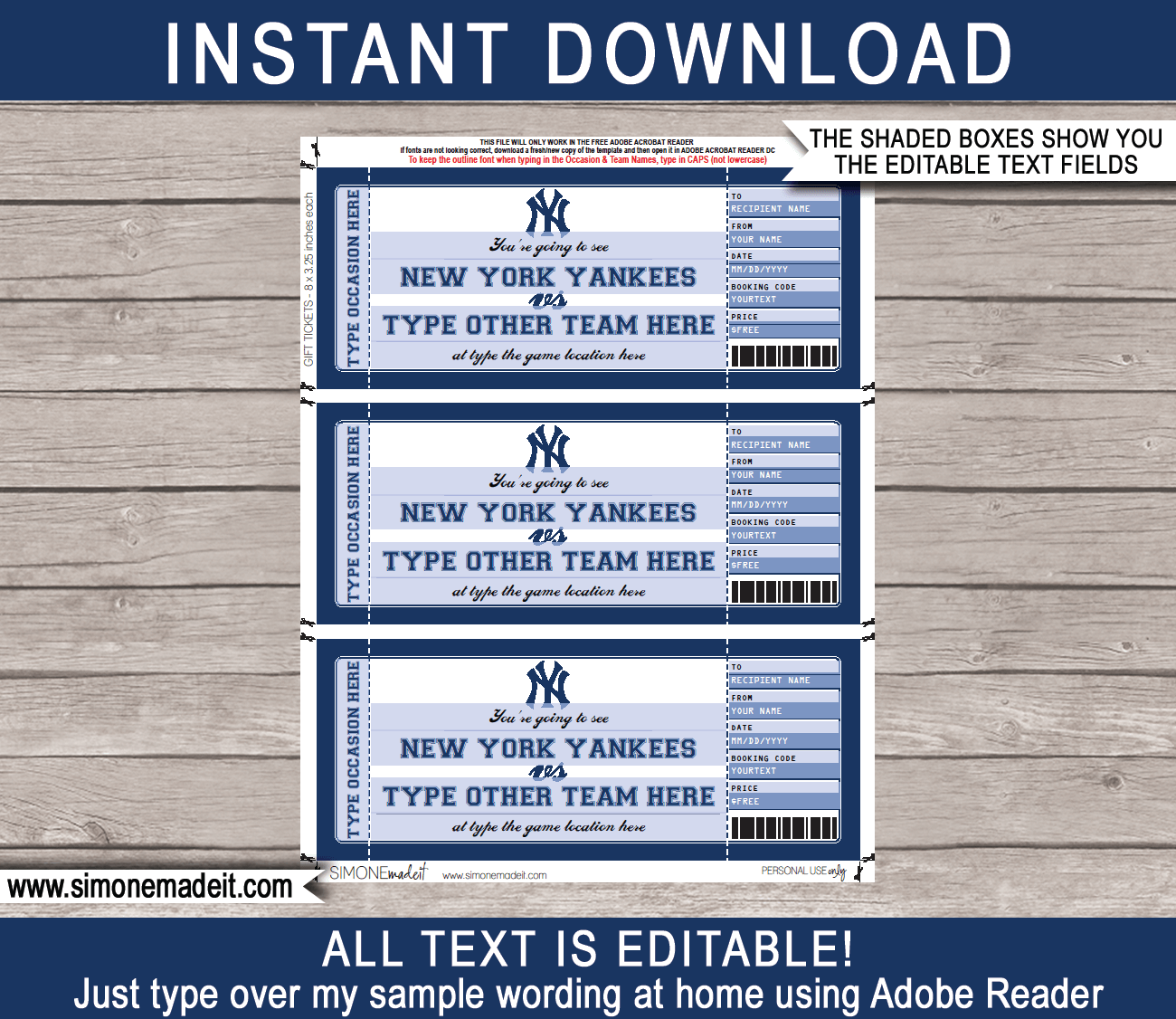 printable yankees schedule