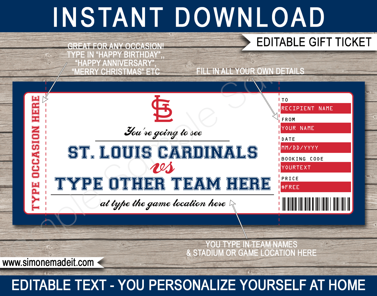 st louis cardinals bag tag