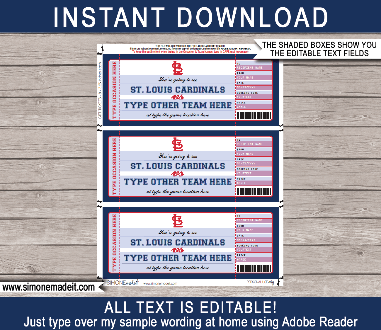 Theme Tickets  St. Louis Cardinals