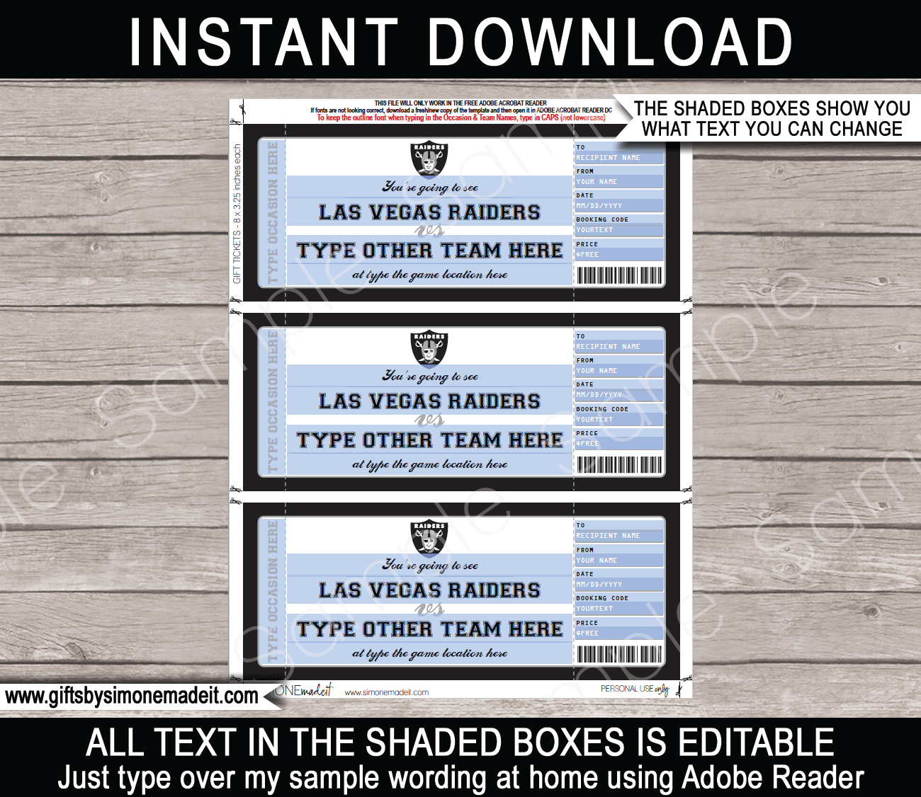 las vegas raiders home tickets