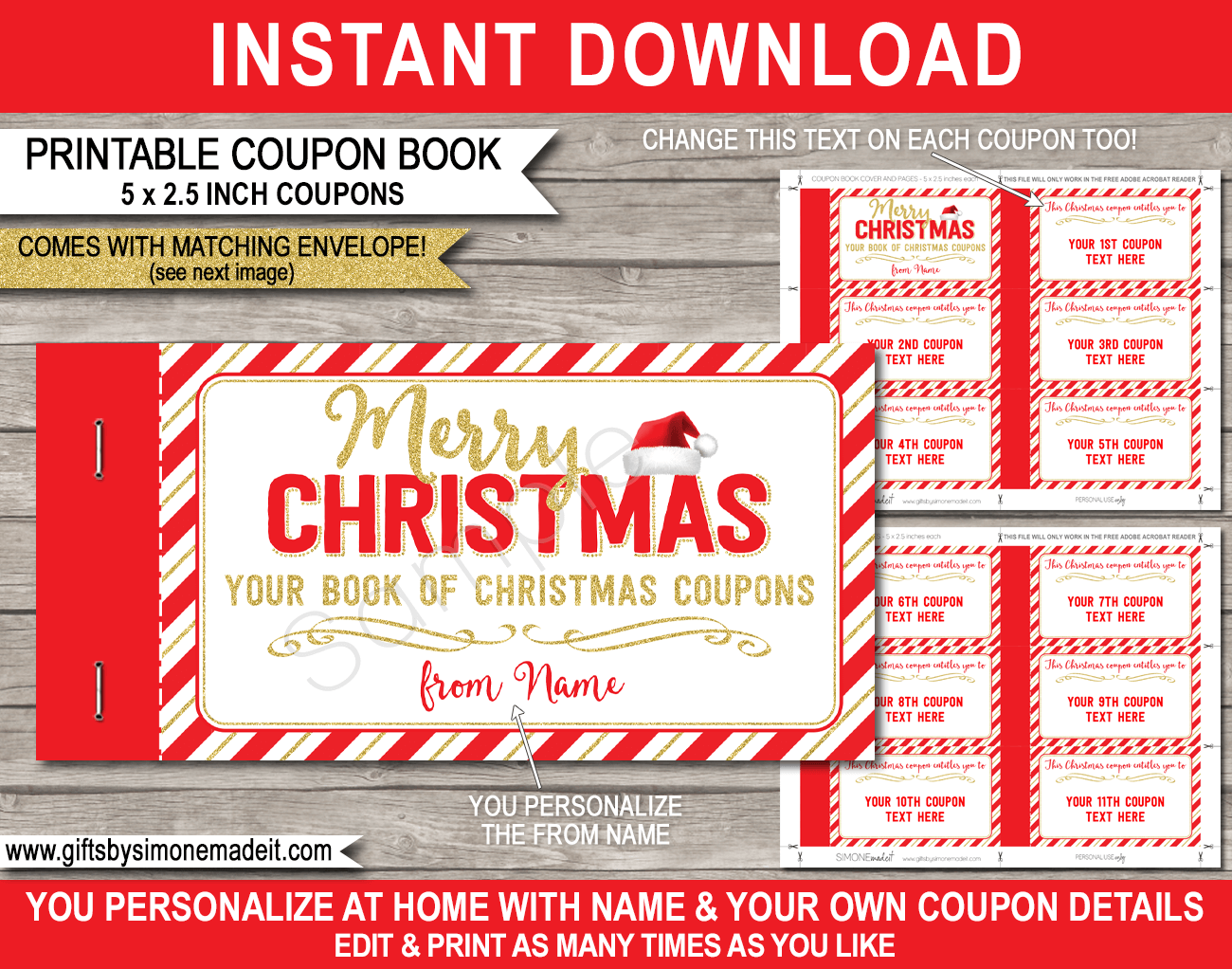 Free, printable, customizable coupon templates