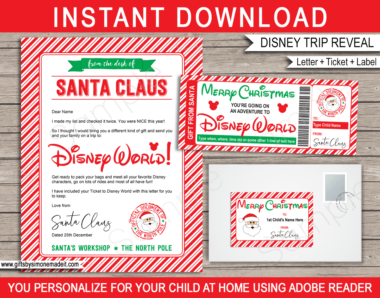 https://www.giftsbysimonemadeit.com/wp-content/uploads/2021/11/Christmas-Disney-World-Trip-Reveal-Letter-Ticket-Label-RED-GREEN.png