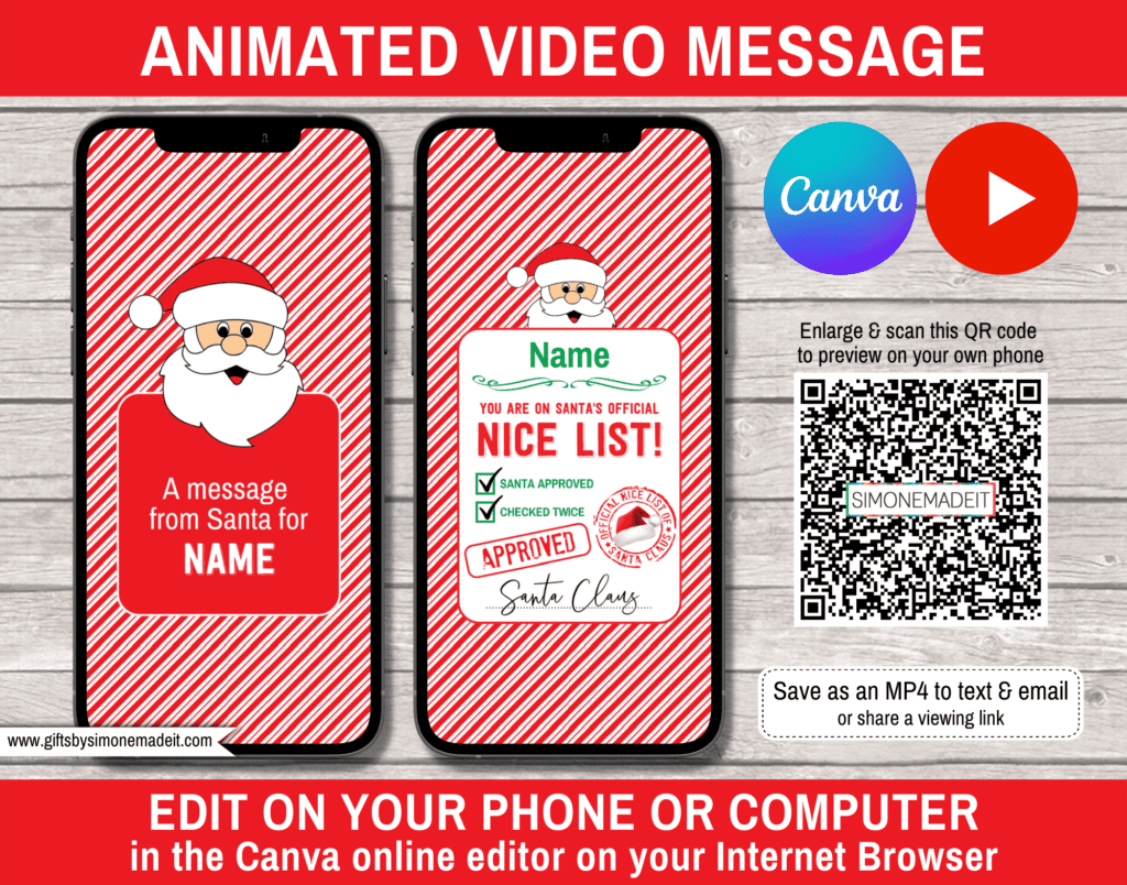 Text Message From Santa