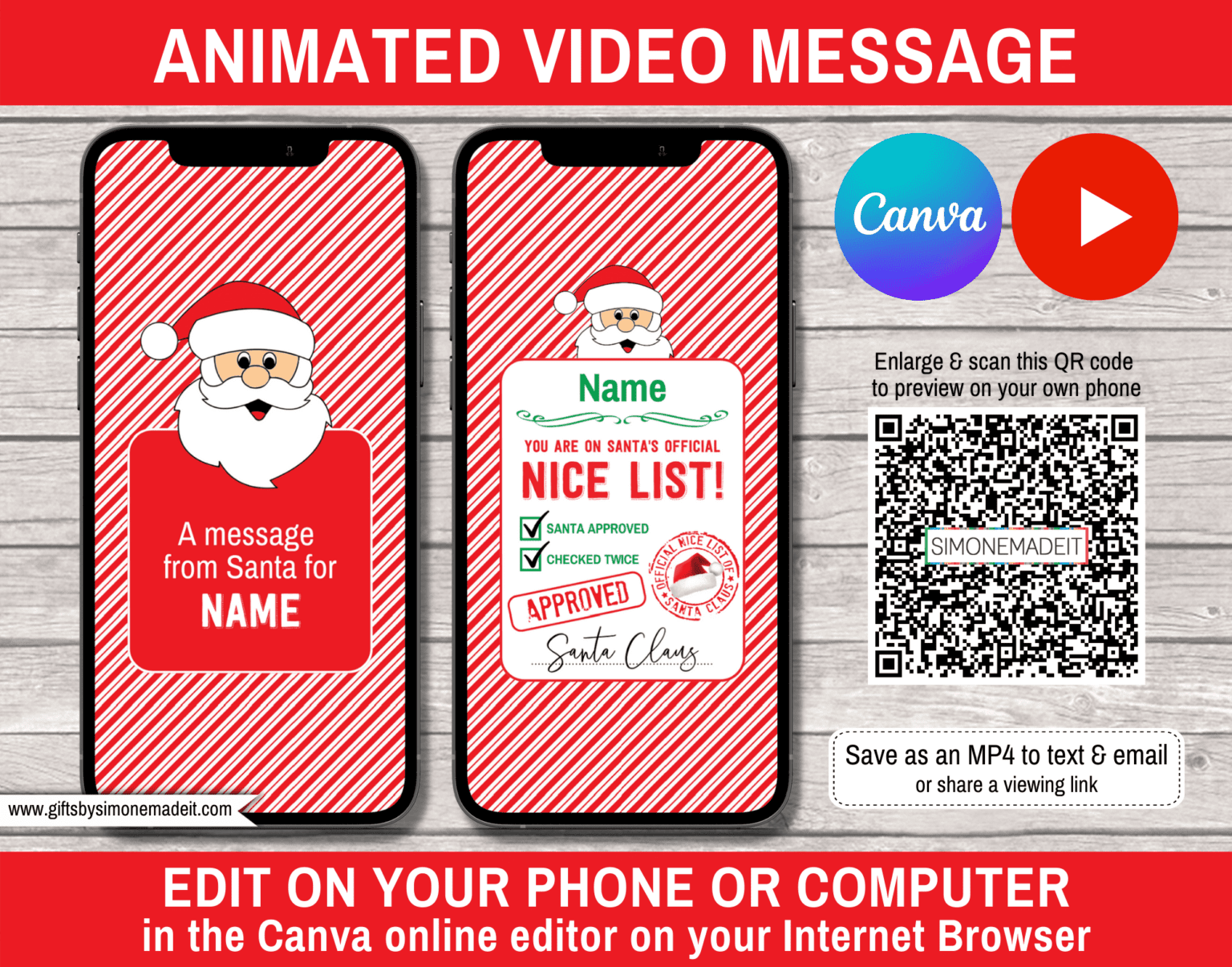 Text Message From Santa