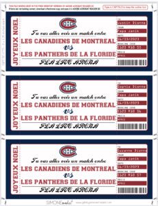 Montreal Canadiens Gift Vouchers