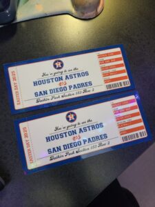 Printable Houston Astros Game Ticket Gift Voucher Template | Printable Surprise MLB Baseball Tickets | Editable Text | Gift Certificate | Birthday, Christmas, Anniversary, Retirement, Graduation, Mother's Day, Father's Day, Congratulations, Valentine's Day | INSTANT DOWNLOAD via giftsbysimonemadeit.com