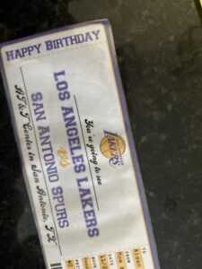 Los Angeles Lakers Gift Vouchers