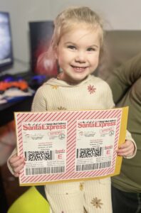 Santa Shipping Labels Printable Template - DIY Print at home